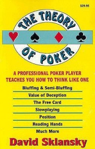The cover of “The Theory of Poker” by David Sklansky